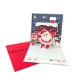 thumbnail image 1 of Christmas Greeting Card Small Blessing Three-Card Set Festive Desktop Ornament Holiday Decoration, 1 of 1