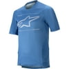 Alpinestars Drop 6.0 Short Sleeve Mens MTB Jersey Mid Blue