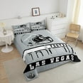 thumbnail image 4 of Erosebridal Teens Soccer Bedding King Comforter Set, American Football Las Vegas Down Comforter, Eat Sleep Decor, Reversible, 4 of 8