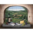 thumbnail image 1 of Tile Mural Kitchen Backsplash - Port Wine - by Barbara Felisky, 1 of 1