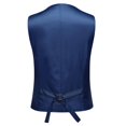 thumbnail image 4 of Mens Slim Fit Suit 3-Pieces Business Casual Suit Jacketpantsvest, 4 of 5