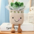 thumbnail image 1 of Creative Succulent Plant Decoration Plush Fun Simulation Potted Office Home Decoration-SinKeeU, 1 of 4