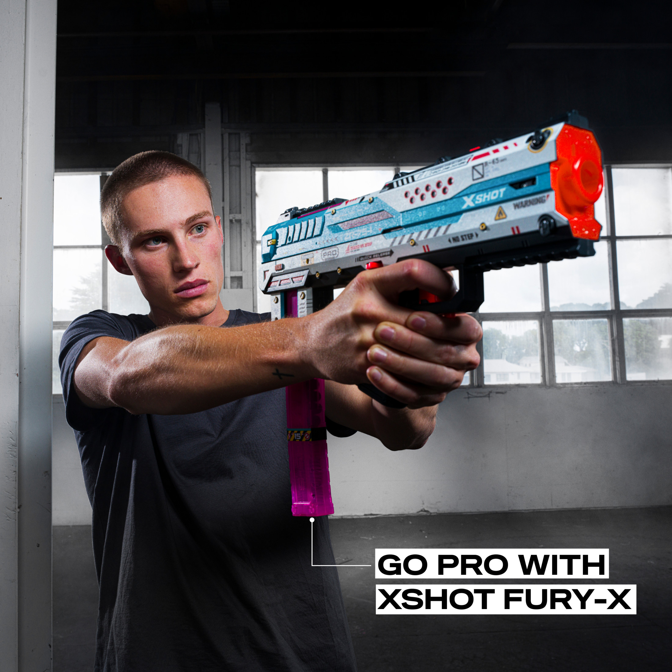 XSHOT SKINS Pro Series Fury-X Foam Blaster photo 2