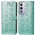 thumbnail image 4 of Funda Cartera FOXDOCK para OPPO A3 Pro , Flip PU con Relieve de Gatos y Perros, Tarjetero y Soporte, 4 of 6