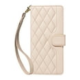 thumbnail image 6 of Crossbody Wallet Case for Google Pixel 8 Pro, Credit Card Slots Elegant PU Leather Magnetic Closure Shoulder Strap Purse Phone Case Flip Stand Full Body Protection Cover for Women Girls, Beige, 6 of 9