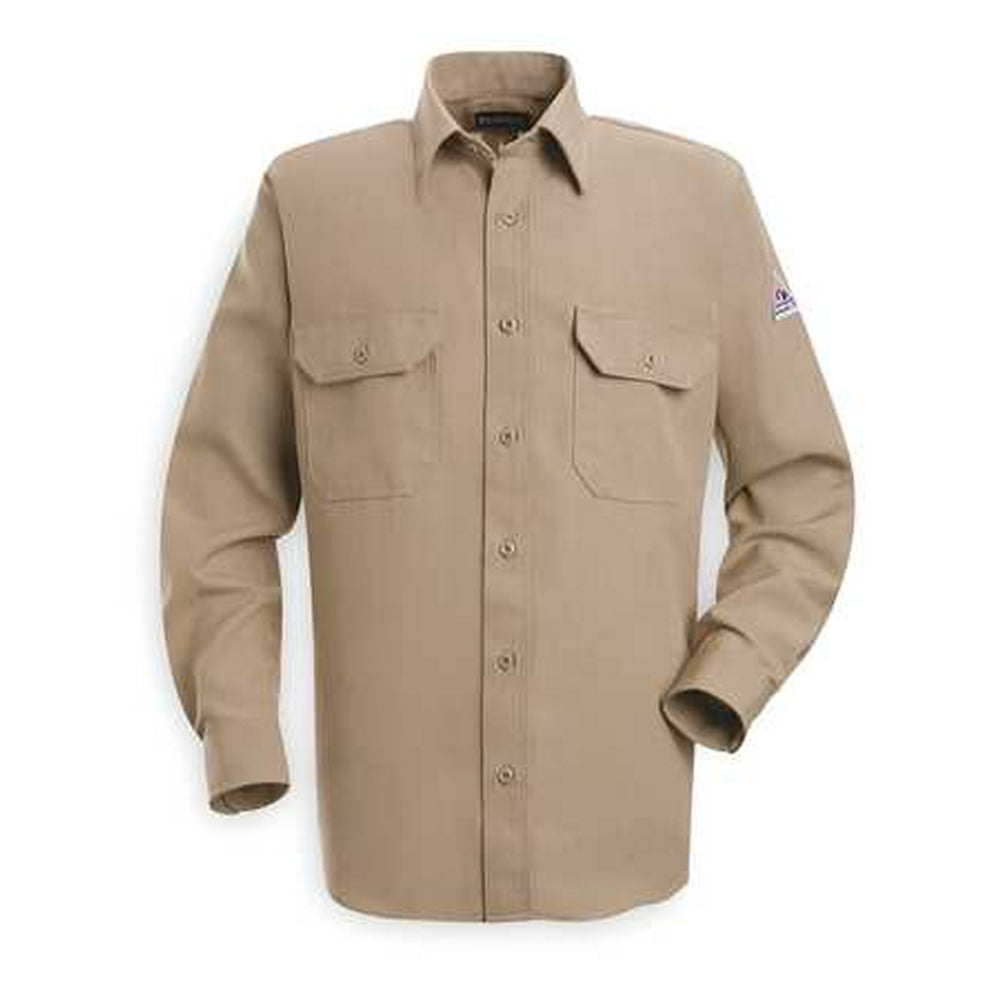 Bulwark Bulwark Uniform Shirt Nomex® IIIA SND2 Tan 2XL