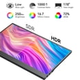 thumbnail image 2 of Monitor portátil ZefcS de 15,6" FHD 1080p 60 Hz IPS con doble USB-C, 2 of 7