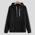 thumbnail image 7 of XIMIN Girls 2 Piece Track Suit Set, Pocket Hoodie with Pants, Fall Jogging and Workout Outfits for Kids (Black, 3-4 Years), 7 of 7