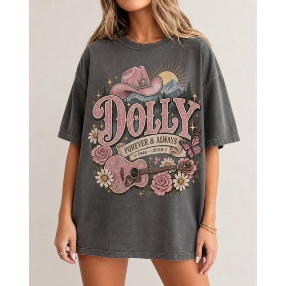 Dolly Country Music Forever Tribute T-Shirt