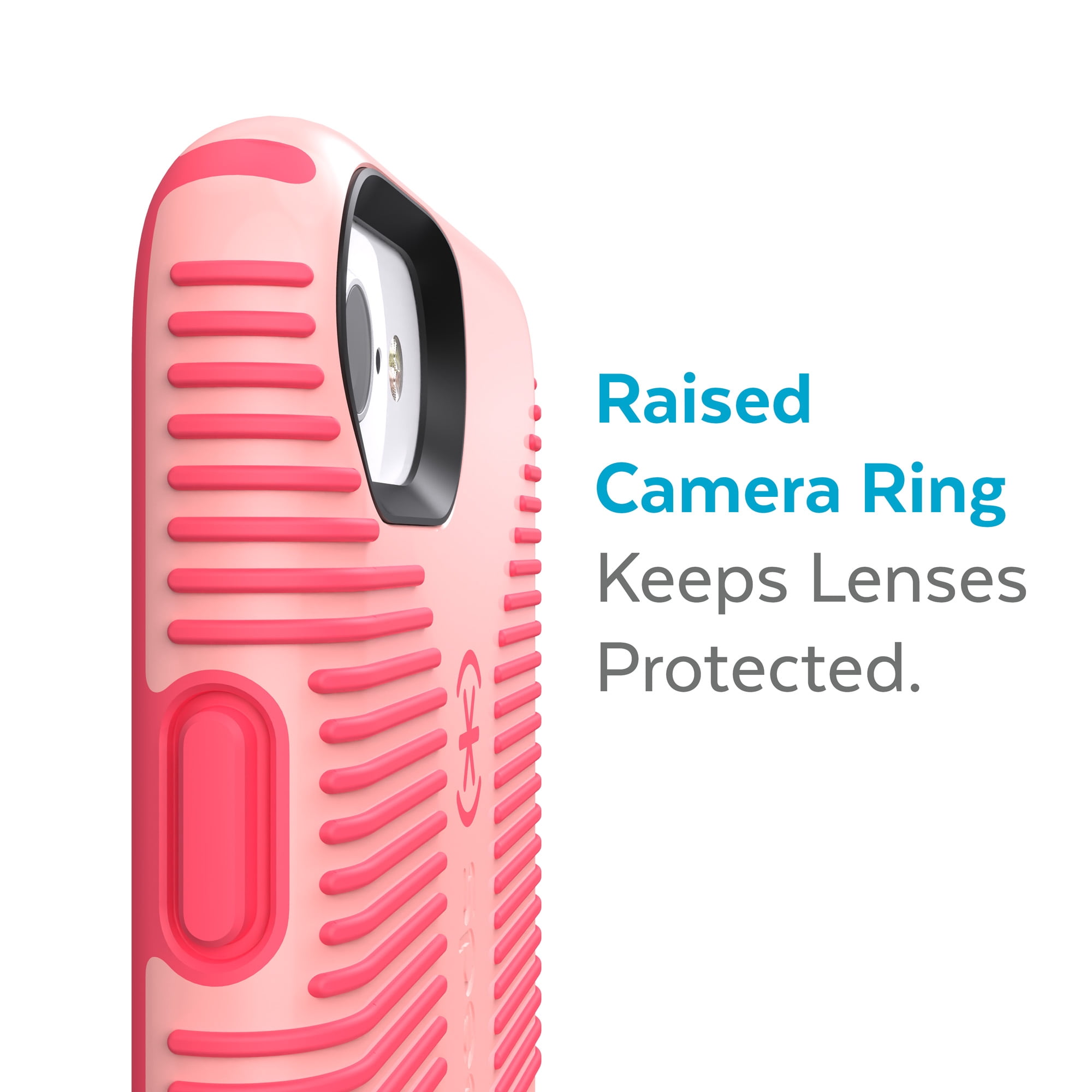Speck iPhone SE (2020)/8/7/6S CandyShell Grip case in Pink/Pink