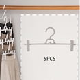 thumbnail image 3 of Pantalones Percha pa pantalones adultos Perchas pa ropa mio de ropa de ropa Perchero Clips Ropa interior Gris Baoblaze percha para pantalones, 3 of 8