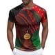 thumbnail image 1 of Tops para hombre, blusas y camisas de manga corta con cuello redondo para hombre Camisa de manga corta estampada para hombre Top/camisa de manga corta con cuello redondo Tops para hombre, 1 of 4