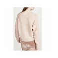 thumbnail image 2 of Free People Womens Finders Keepers Ribbed Trim V-Neck Sweater Pink S, 2 of 3