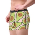 thumbnail image 4 of Balery Cute Avocado Men's Boxer Briefs, Soft and Breathable Cotton Underwear with nylon Waistband-Medium, 4 of 9