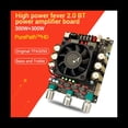 thumbnail image 2 of -3002T Placa Amplificadora de Potencia Digital Bluetooth 300WX2 Preamplificador HiFi EstéReo de 2.0 Canales TPA3225 Subwoofer-B, 2 of 5