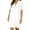 White, variant on Uaswgudfs Women's Casual Short Sleeve Midi Dress​ - Relaxed Fit V-Neck Summer Design with Clean Lines, Effortless Everyday Wear White M