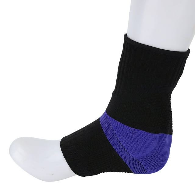 Ankle Brace, Soft Ankle Support Black For Sports Man L