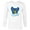White, variant on Disney Lilo & Stitch Hanukkah Holiday Love You a Latke - Long Sleeve T-Shirt for Men - Customized-White