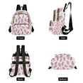 thumbnail image 4 of FORMRS Mini Backpack Purse for Women Travel Daypack Casual Shoulder Bag, Pink Popsicle Pattern, 4 of 7
