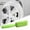 Green#3349, variant on Rwvbm Plastic Bendable I-Shape Microfiber Wheel Hub Scrubber with Non-Slip Handle, Blue Automobile Exterior Tyre Rim Detailing Wash Brush