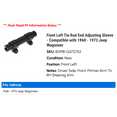 thumbnail image 2 of Front Left Tie Rod End Adjusting Sleeve - Compatible with 1968 - 1973 Jeep Wagoneer 1969 1970 1971 1972, 2 of 2