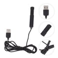 thumbnail image 3 of Shisuyan 1Pack Mini Usb Microphone Metal Portable Computer Mic For Gamers And Streamers Black, 3 of 9