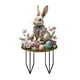 thumbnail image 2 of Huevos y conejitos de Pascua de colores insertados en el suelo, 2 of 6