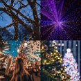 thumbnail image 2 of Solar ,72FT 200 LED 8 Modes Solar Powered Christmas Lights Outdoor Waterproof Fairy Lights for Garden Party Wedding Xmas Tree, 2 of 7