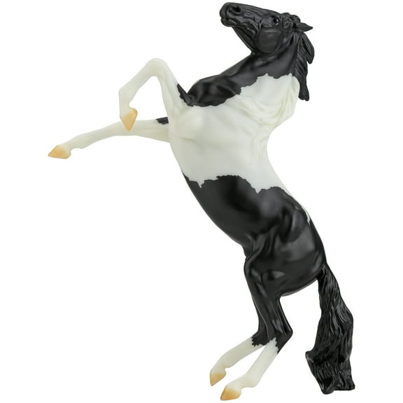 Breyer Horses - Freedom Series 1:12 Scale Horse, Black Pinto Mustang