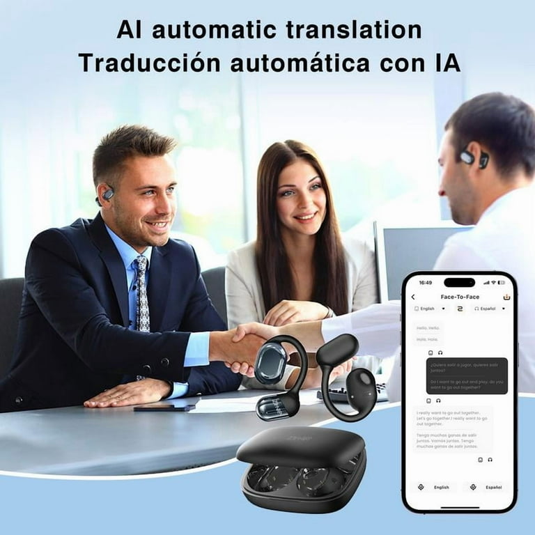 ZIHNIC S05 AI Translation Earbuds - Real-Time 134-Language Voice