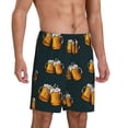 thumbnail image 2 of Fotbe Beer Pantalones Cortos de Pijama para Hombre, Ropa de Dormir, Pantalones de Pijama Cortos para Hombre-XX-Large, 2 of 6