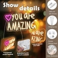 thumbnail image 3 of Letrero de neón Ao Yee ZGL You Are Amazing, luz LED USB rosa, 3 of 5