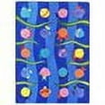 thumbnail image 2 of Kid Essentials - Infants & Toddlers Friendly Fish, 7'8" x 10'9", Multicolored, 2 of 2