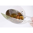 thumbnail image 4 of Stainless Steel Pot Strainer Drainer With Handle Water Filtering Rack Kitchen Gadgets Tools, 4 of 6