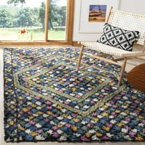 Safavieh CASABLANCA, BLUE / GOLD, 4' X 6', Area Rug