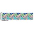 thumbnail image 2 of Leaves Upholstery Fabric by the Yard, Tropical Forest Foliage Design with Hawaiian Nature Elements Banana Syngonium, Decorative Fabric for DIY and Home Accents, Multicolor by Ambesonne, 2 of 4
