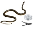 thumbnail image 1 of ¡Venta caliente! Broma de serpiente con clip de cuerda: broma de serpiente con clip, broma de serpiente en una cuerda que la gente, broma de serpiente de golf DIY con cuerda y clip, 1 of 2