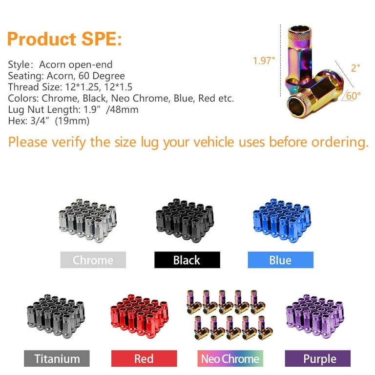 Gorilla Lug Nuts Cragar SST 12mm x 1.5 Open End (4pk) Gorilla Lug Nuts Cragar SST 12mm x 1.5 Open End (4pk)