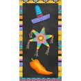 thumbnail image 2 of Reynolds, Jade 19x32 Black Ornate Wood Framed with Double Matting Museum Art Print Titled - Piñata Party Collection B, 2 of 4