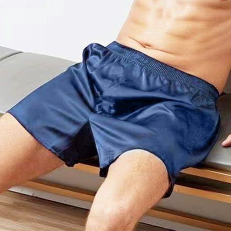

Men s Home Silk Satin Pajamas Shorts Nightwear Pyjamas Pants Sleep Bottoms