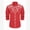 Red, variant on IBTOM CASTLE Men's Western Cowboy Shirt Embroidered Long Sleeve Button Down Shirt M Black