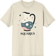thumbnail image 4 of Aquarius Zodiac Pitcher With Water Adult Sand Long Sleeve Hoodie-XL, 4 of 6