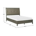 thumbnail image 7 of Lexicon Cotterill Queen Sleigh Bed in Gray, 7 of 7