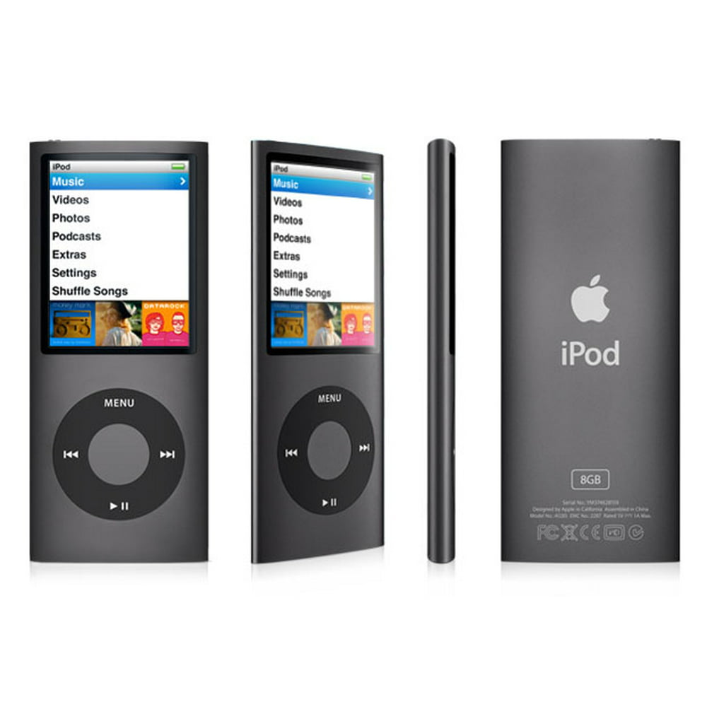 Apple iPod Nano 4th Genertion 8GB Black PreOwned, Very Good Condition