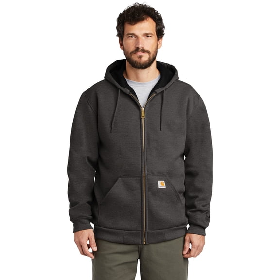 Carhartt Rain Defender Rutland Thermal-Lined Hooded Zip-Front Sweatshirt
