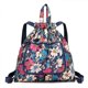thumbnail image 1 of Drawstring Bag Backpack Lightweight Waterproof Drawstring Bag, Foldable Gym Bag for Shopping Trips, Suitable for Women, Men(Flowers), 1 of 5