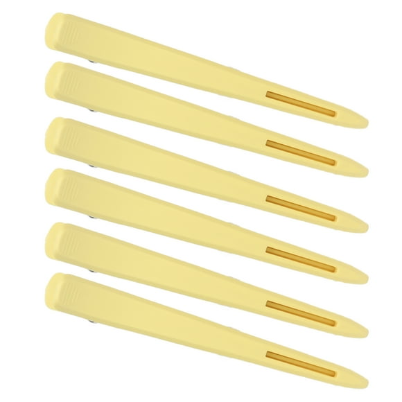 Hair Sectioning Clip, Duck Billed 6Pcs Stable Haircut Clamp  For Bathroom