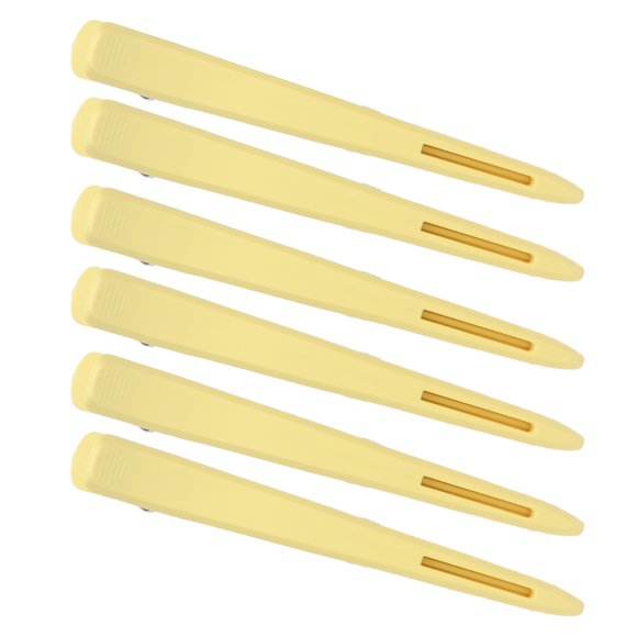 Hair Sectioning Clip, Duck Billed 6Pcs Stable Haircut Clamp For Bathroom