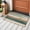 Brown, variant on Farmhouse Teal Brown Bathroom Mats 2x3 FT, Non Slip Small Kitchen Mat, Retro Ombre Wooden Washable Soft Backed Front Door Throw Rugs Non-Shedding Indoor Outdoor Doormat for Entryway Sink