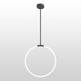 thumbnail image 1 of CWI Lighting 1 Light LED Chandelier with Black finish, 1 of 7